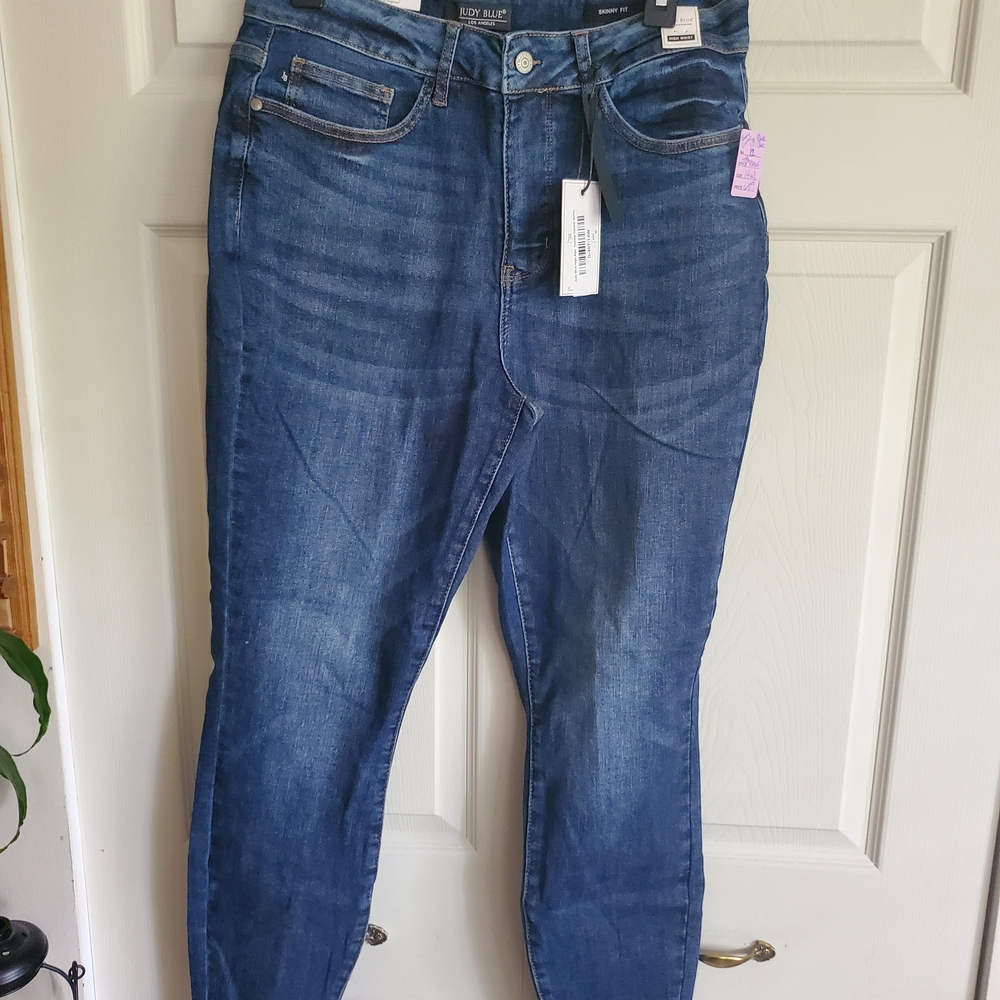 Judy Blue Dark WashTummy Control Skinny Jeans